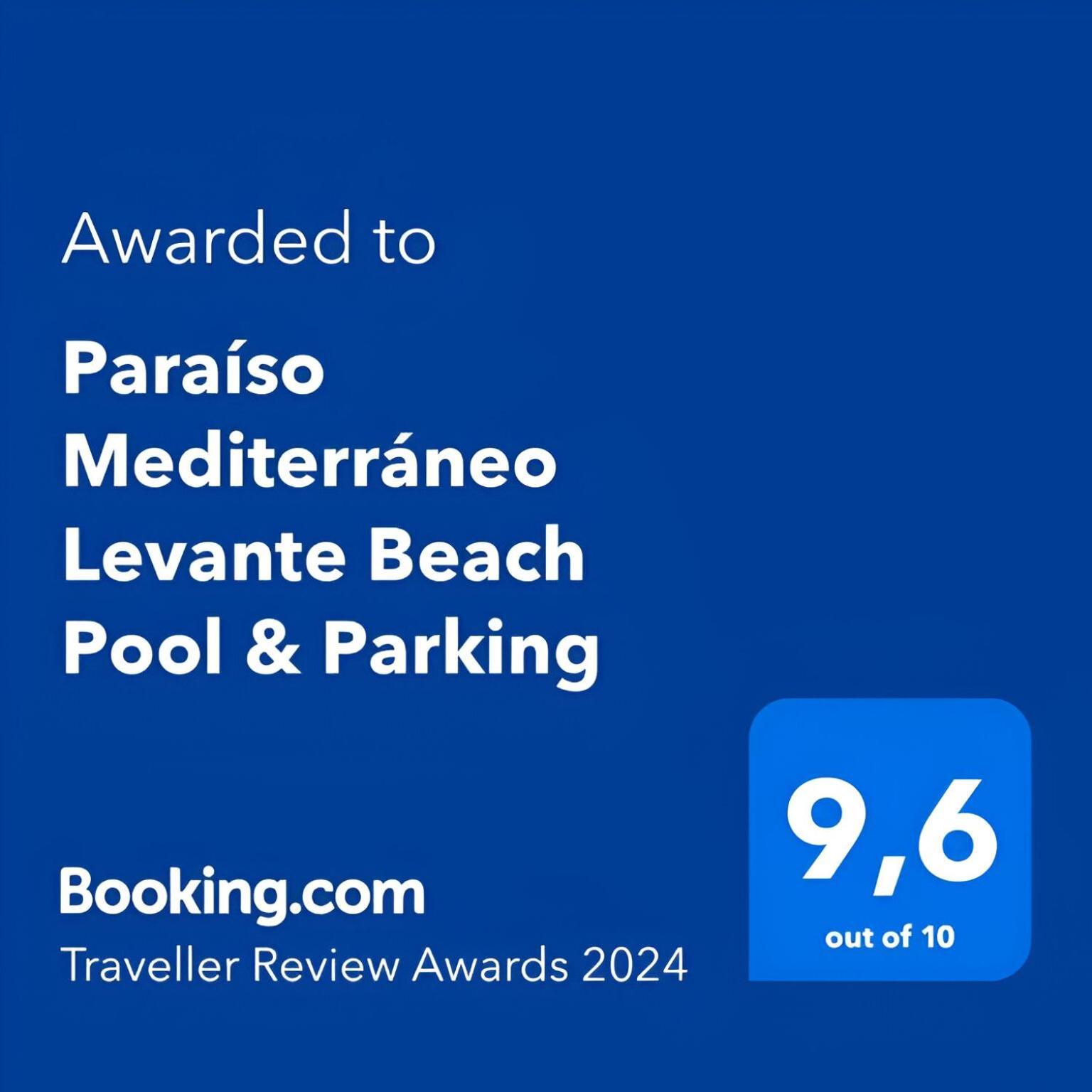 Paraiso Mediterraneo Levante Beach Pool & Parking เบนิดอร์ม ภายนอก รูปภาพ